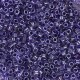 Miyuki Delica Perlen 11/0 - Sparkling violet lined crystal DB-923